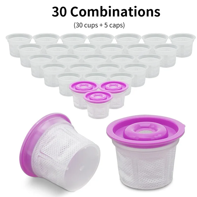 Disposable filling coffee model filter health food grade plastic non-woven mesh cup tool | Дом и сад