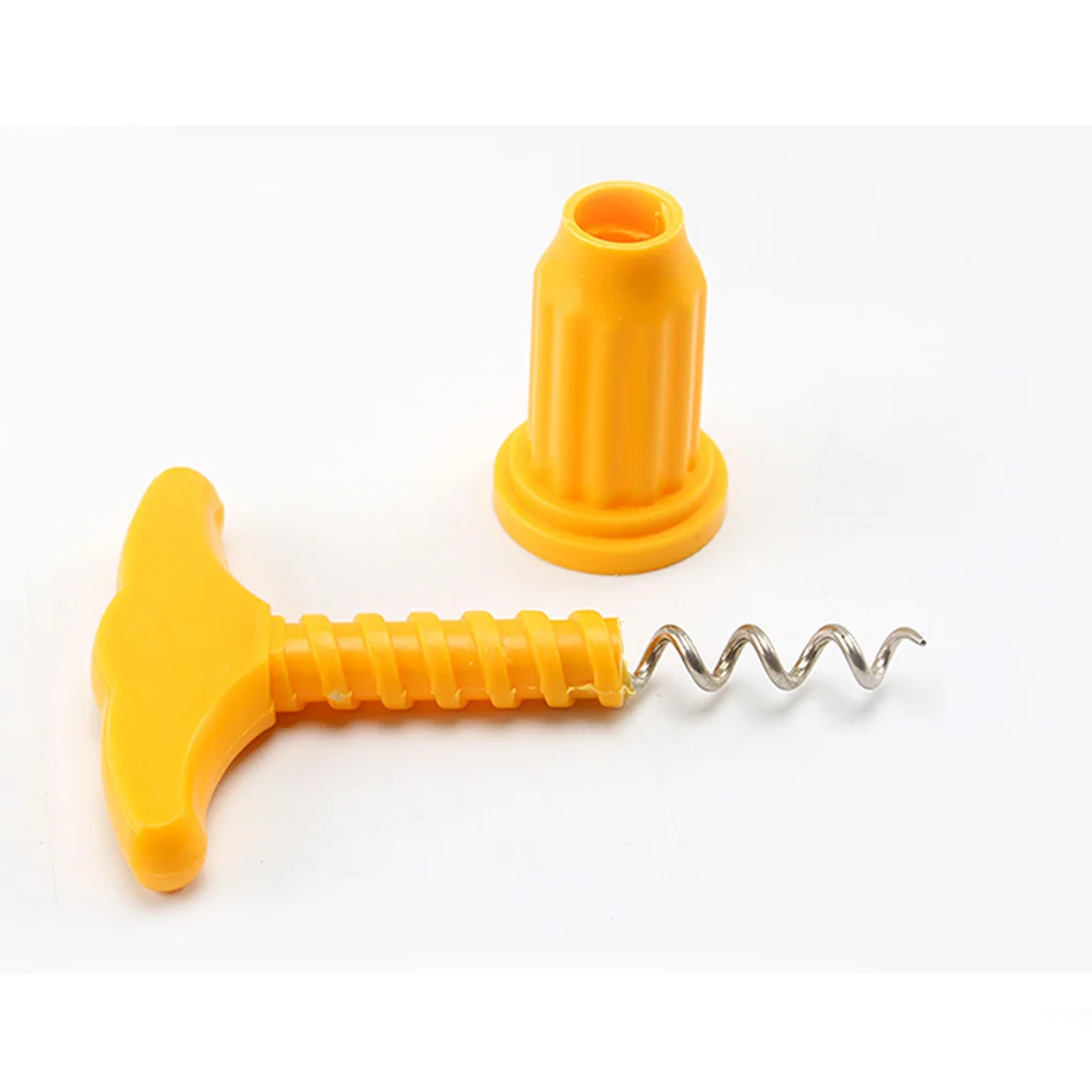 

Plastic Bottle Opener Red Wine Corkscrew Bottle Handle Opener Corkscrews Essential Tools for Bars