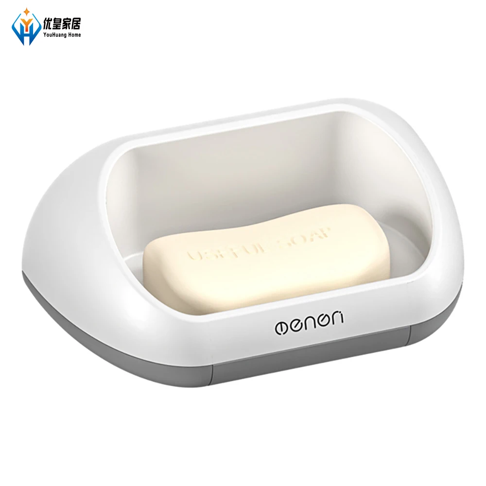 

Мыльница дренаж для мыла двухслойная Большая Емкость Водонепроницаемая коробка для хранения бытовые Нескользящие аксессуары для ванной к...