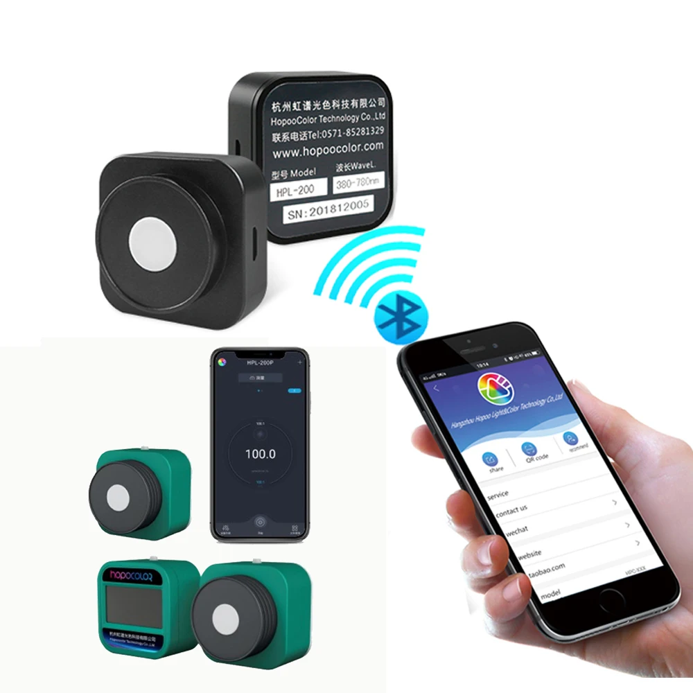 

Портативный спектрометр Hopoo color HPL-220p для тестирования длины волны цветного термометра