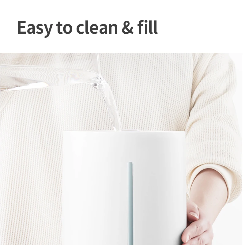 

KBAYBO air Diffuser 4.2L Air Humidifier Air Purifying Timing With Intelligent Touch Screen Adjustable Fog Quantity white