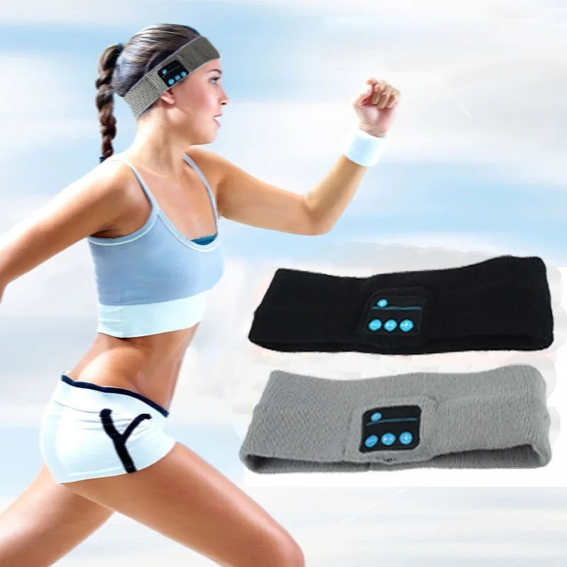 

Беспроводные Bluetooth стереонаушники SUNG-LL, гарнитура для сна, спортивная повязка на голову с микрофоном