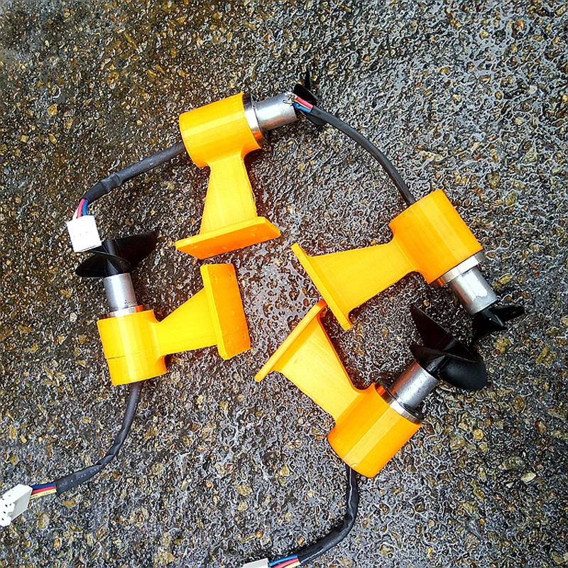 1 шт. DIY RC рыболовные лодки запасные части 3050 подводный двигатель Thruster 55 мм 3