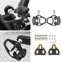 road bike self locking pedals palin bearing pedals plate suitable keo bicycle plate spd for look pedal for for lock v7l9