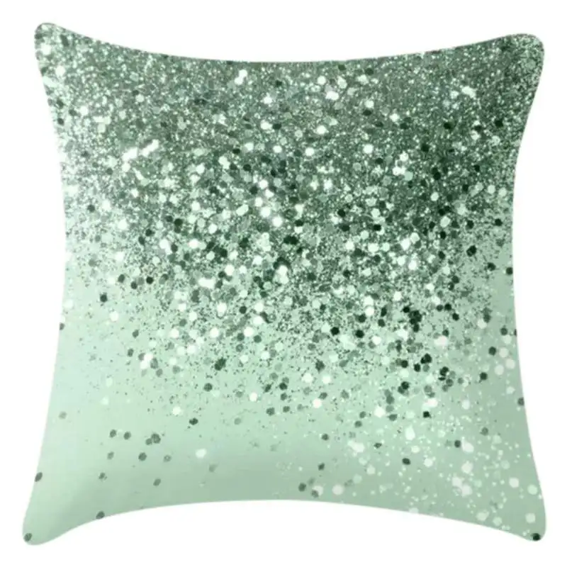 Градиентные блестящие декоративные наволочки мраморные геометрические для