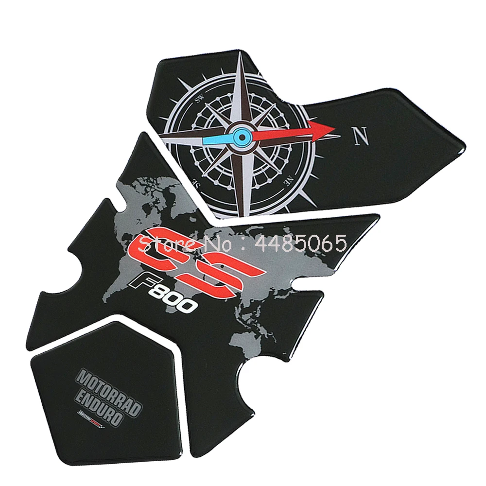 

Motorcycle stickers 3D stickers Motorcycle Fuel Gas Tank Pad Protector Case for BMW F800GS F800 GS 2008-2012 Polyurethane Resin