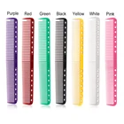 1 шт., профессиональная расческа для стрижки волос с плоским верхом, углеродистая Антистатическая Парикмахерская щетка, инструмент для укладки волос в салон