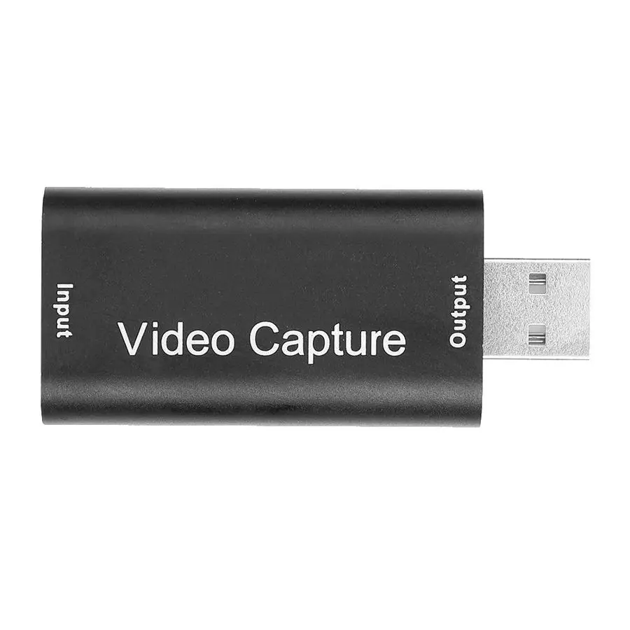 USB 2 0 HDMI HD Карта видеозахвата мини портативный адаптер Черный для ПК компьютер