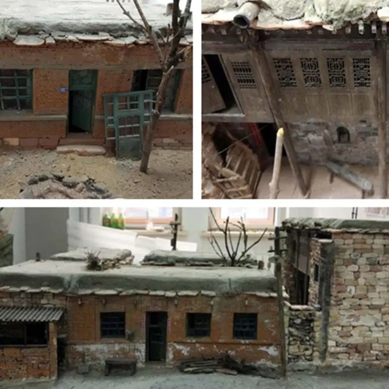 Миниатюрная кирпичная плитка модель DIY песочный стол ручная стена 72XC 100/80/70 шт. 1/16