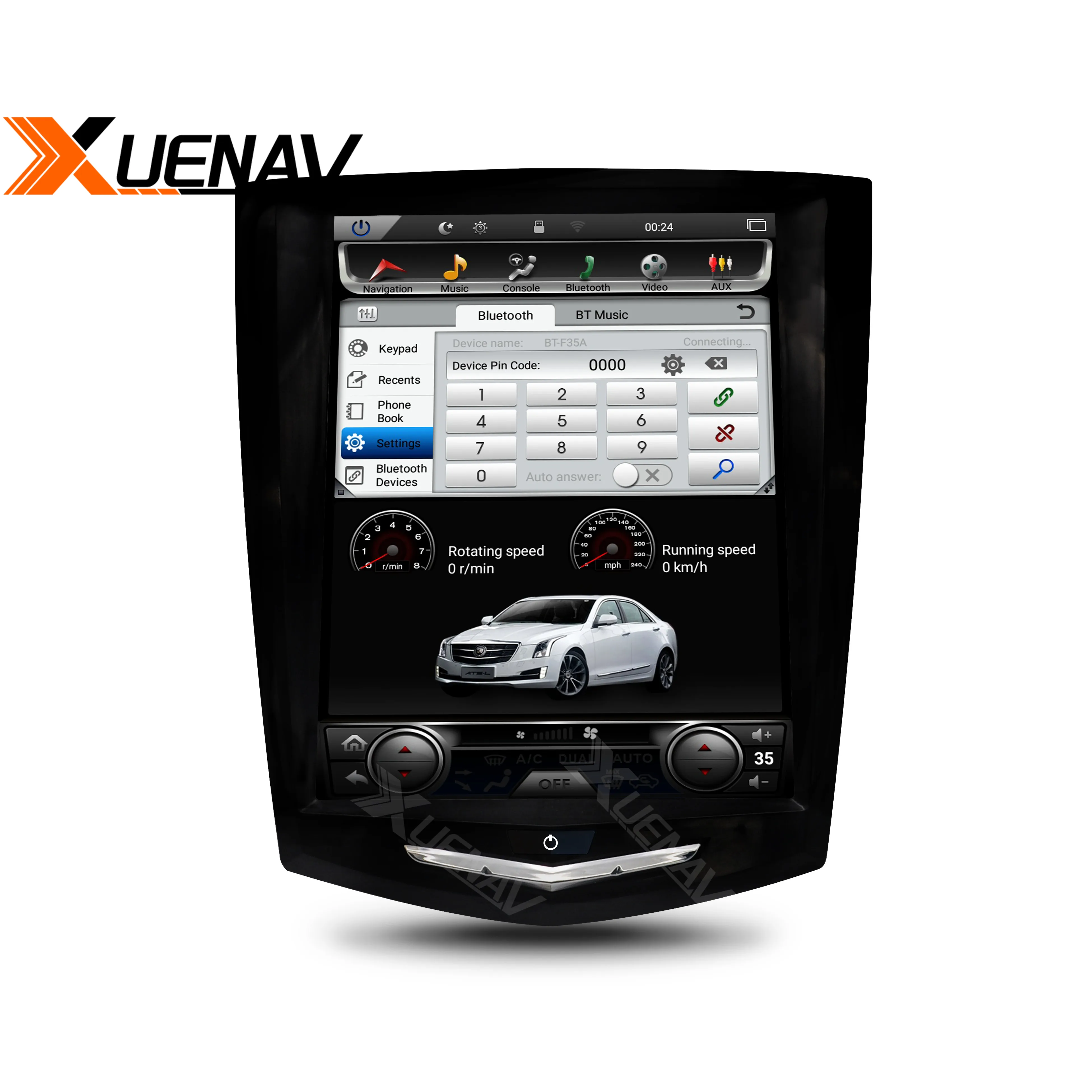 

XUENAV 10.4 Inch Car Radio Multimedia Player DVD Player For-Cadillac ATS 2013-2017 Android Car GPS Navigation System