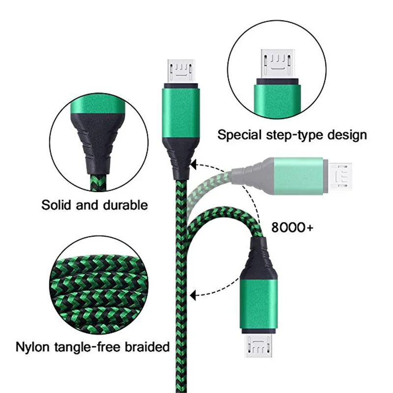 123 meter micro usb phone cable android charger cable kabel micro usb charging wire cord for xiaomi redmi 5 plus 8 7 6 6a s2 free global shipping