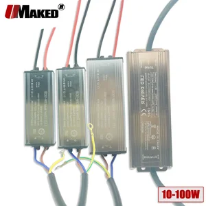 Светодиодный драйвер, водонепроницаемый IP67 высокомощный светодиодный драйвер, DC26-42V адаптер, 10 Вт, 20 Вт, 30 Вт, 40 Вт, 50 Вт, 60 Вт, 80 Вт, 100 Вт, трансформаторы