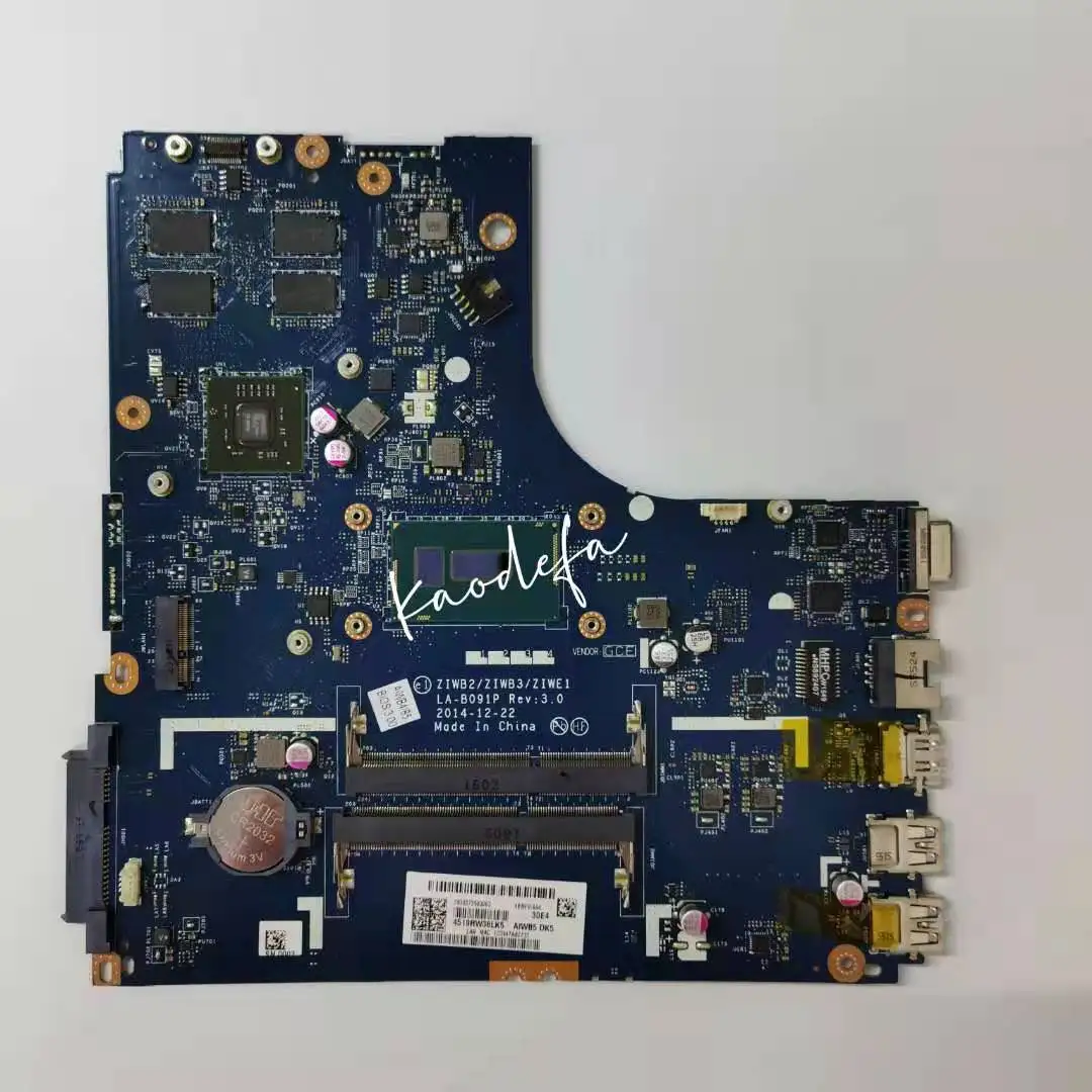 Для LenovoThinkpad B50-80 Материнская плата ноутбука Процессор: 3215U GPU EX2G FP FRU 5B20K84228 LA-B091P 100%