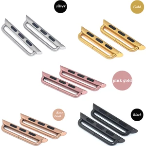 Соединитель для часов apple watch, ремешок 42 мм, 38 мм, 44 мм, 40 мм, металлический Соединительный адаптер для iwatch apple watch 7654SE321