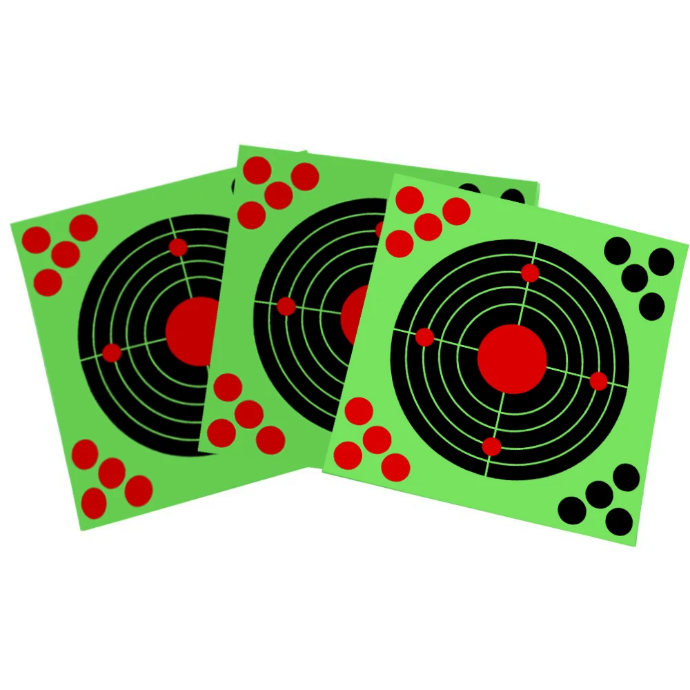 Наклейка для стрельбы 8,4 дюймов реактивная разбрызгивающаяся бумага инструмент для стрельбы 30,5 см самоклеящаяся этикетка для охотничьих целей