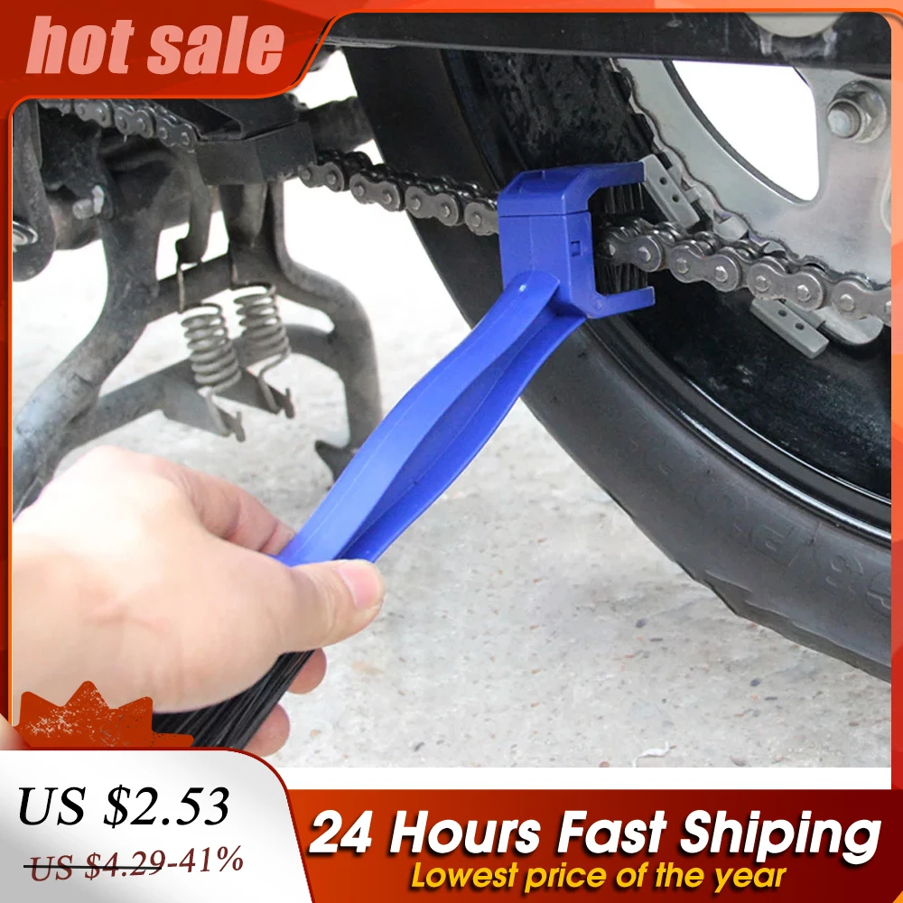 

Plastic Cycling Motorcycle Brush Gear Grunge Brush Cleaner Bicycle Chain Clean Outdoor Cleaner Scrubber bisiklet Tools