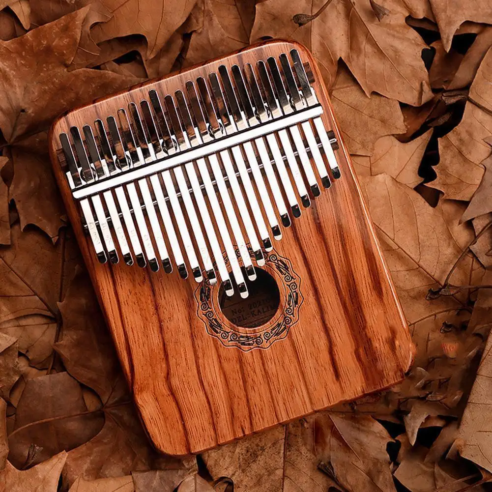 

Kalimba 21 Key Thumb Piano Portable Kalimba Keyboard Mbira Musical Gift Accessories Instrument Mahogany Music With Christma A0H2