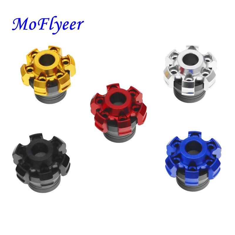 MoFlyeer 1 Pair Of Motorcycle Anti-Fall Cup Aluminum Alloy Motorcycle Front Cover Shock Absorber Front Fork Resistance Cup