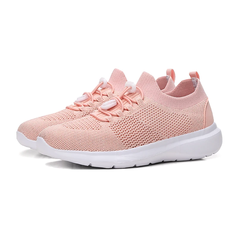 

Women Shoe Fashion Women Lightweight Sneakers Walking Shoes Mocasines Mujer Breathable Mesh Comfort Running Shoes Lace Up