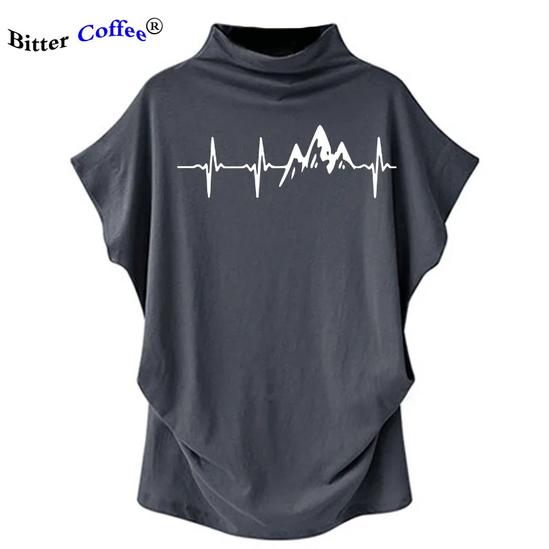 Футболка с рукавом летучая мышь круглым вырезом и мышь|Футболки| |