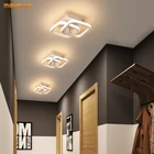 Миниатюрные светодиодные потолочные светильники для балкона, спальни, коридора, лестницы, столовой, студии, кухни, фойе, комнатные домашние лампы для AC90-260V