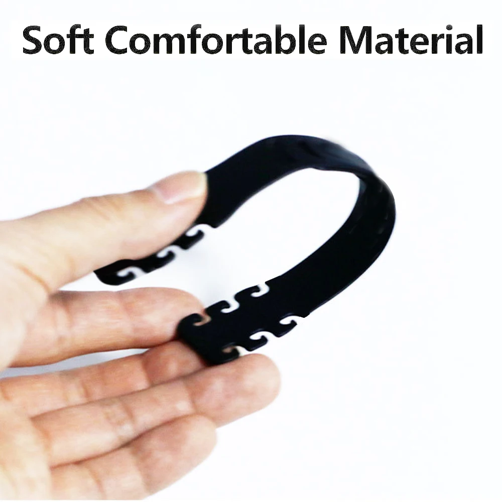 10 шт. регулируемый крючок для ушей механизм регулировки веревки маска