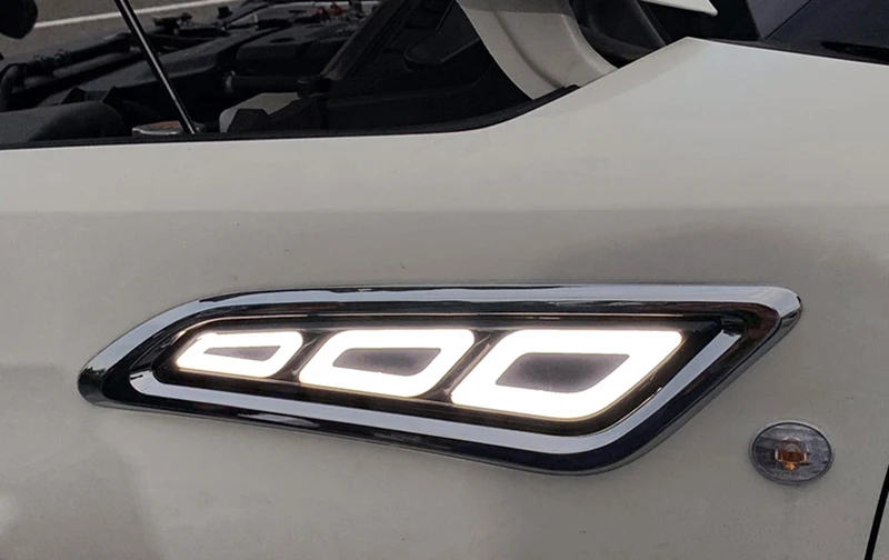 Светодиодный светильник Fender для автомобиля Nissan Patrol 2014 2015 2016 2017 2018 2019 дневной
