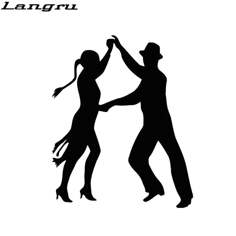 Langru 12 6*15 5 см страстные латинские танцы Танго автомобильные наклейки