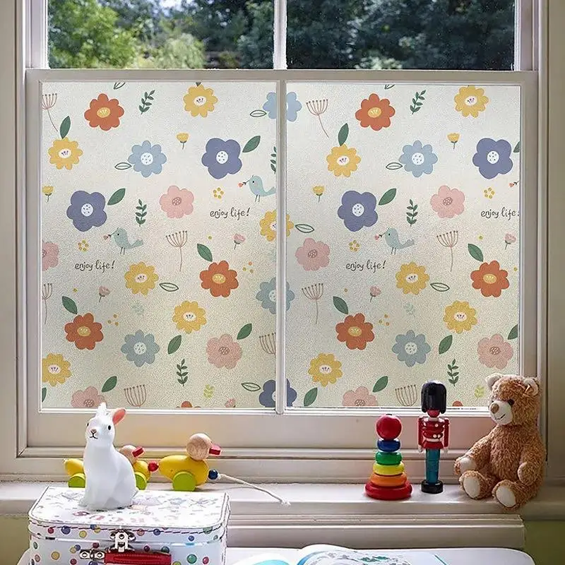 Настенная оконная пленка для конфиденциальности спальни гостиной ванной