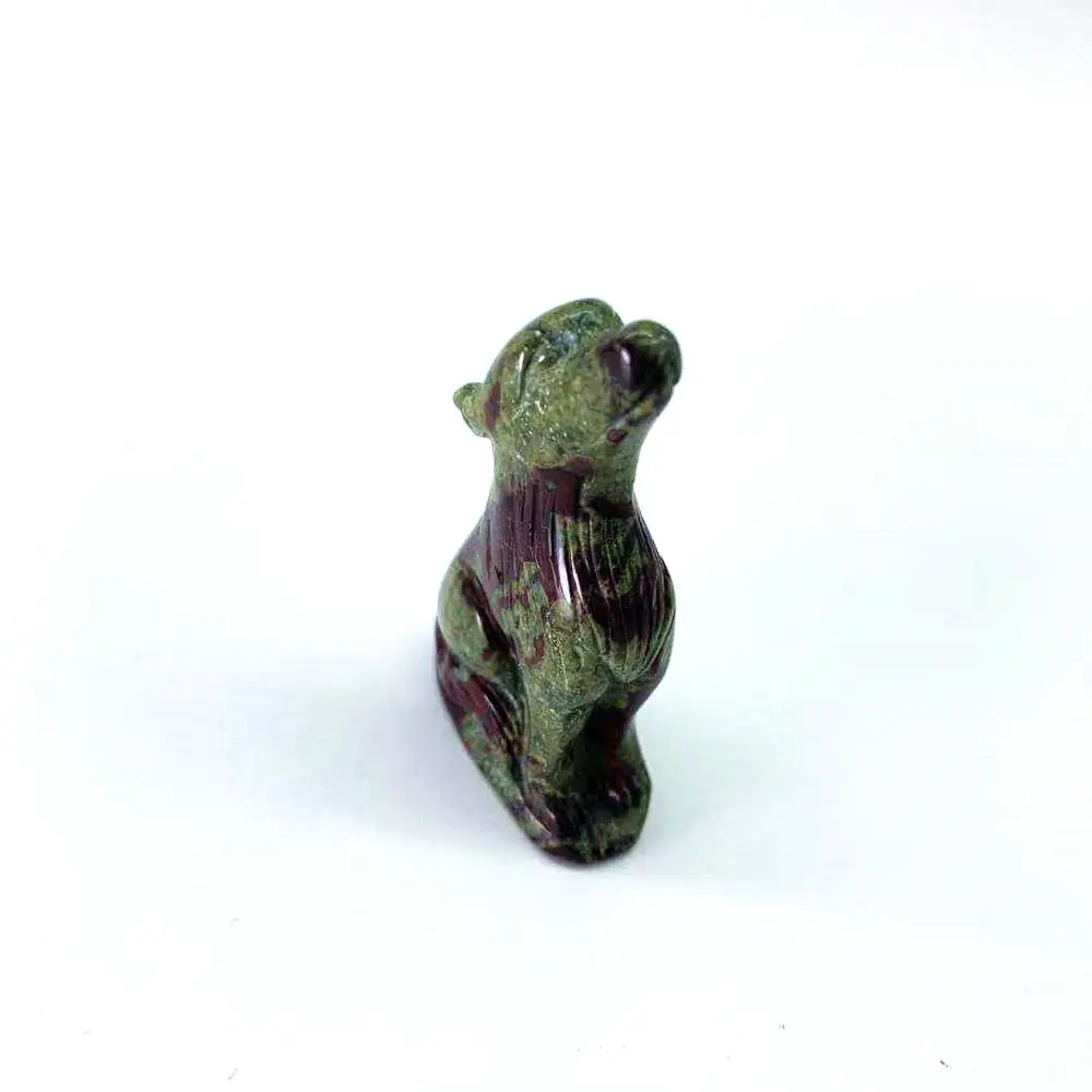 2 дюймов натуральный с украшением в виде кристаллов животными и драконами