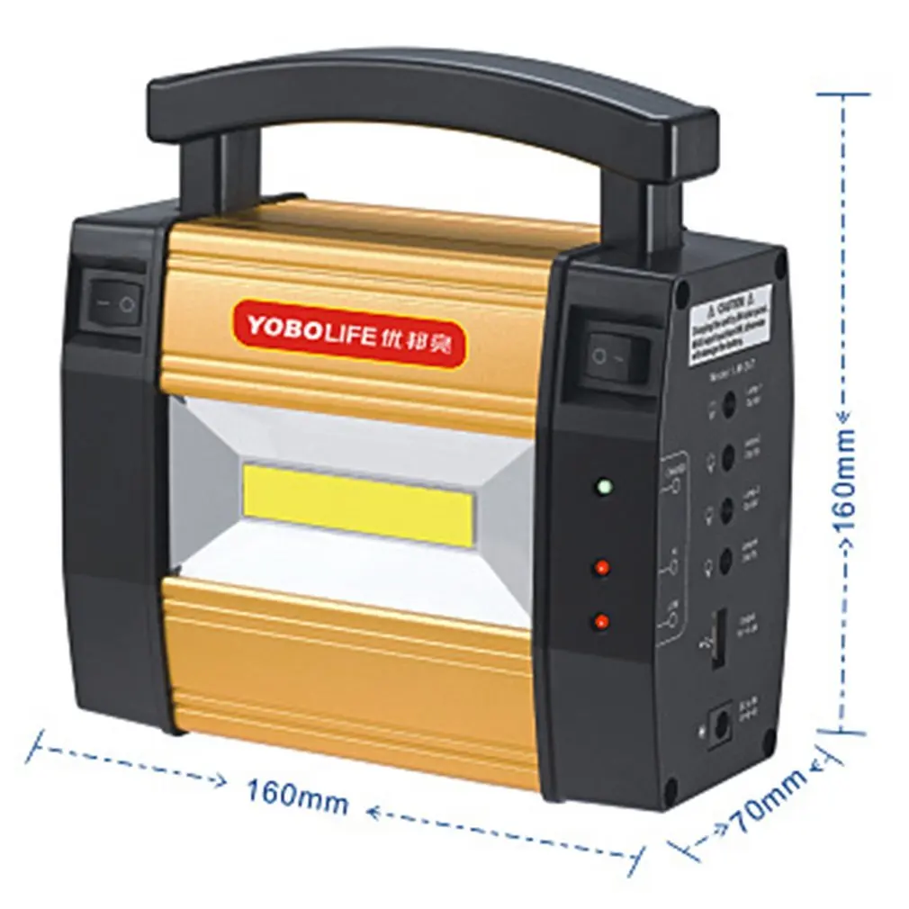 Портативный Размеры Панели солнечные хранения Мощность генератор для дома