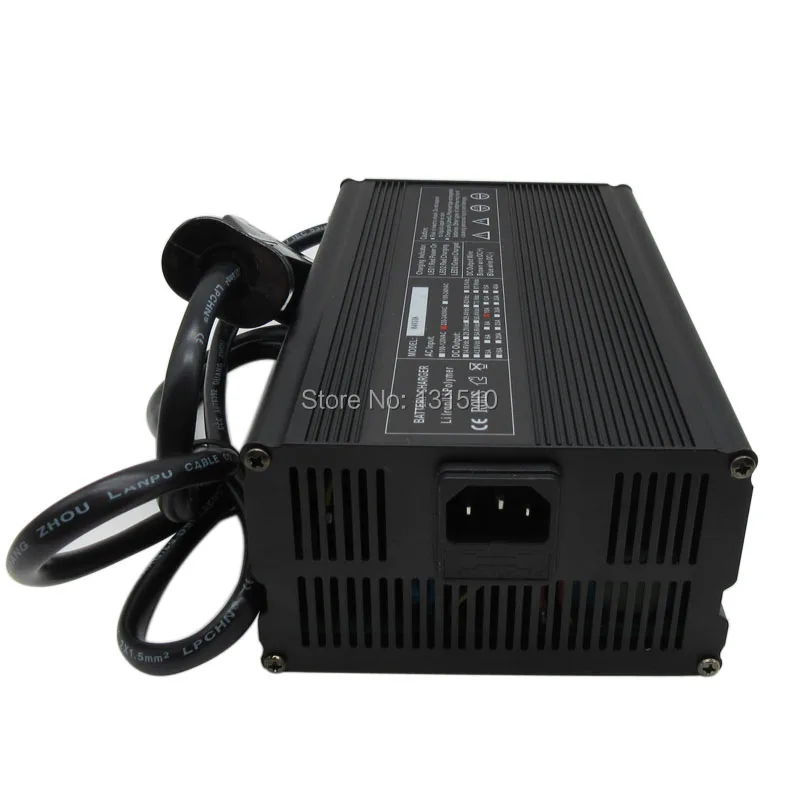 900W 48V 15A LiFePO4 Батарея Зарядное устройство 58,4 V 15A Зарядное устройство используется для 48V 16S LiFePO4 Батарея пакет DHL