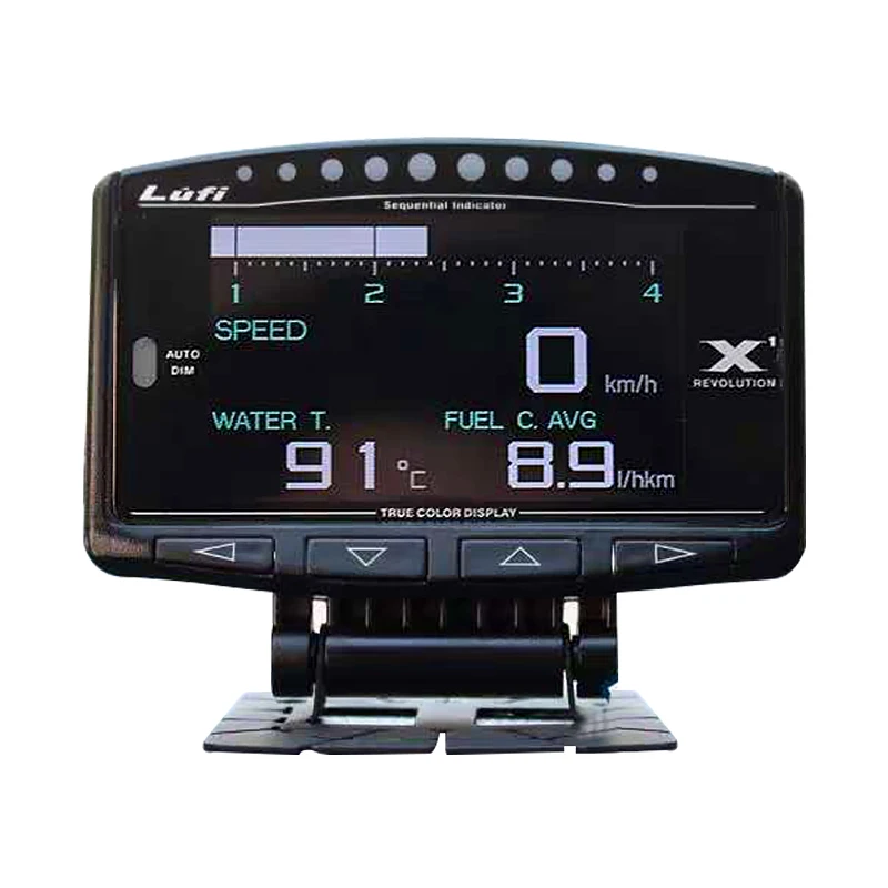 Автомобильный датчик Lufi X1 OBD 2 измеритель скорости воды с универсальными