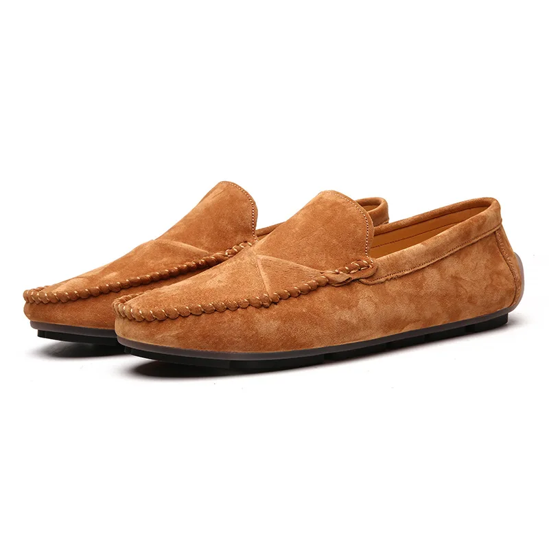 

2021 Men's Casual Shoes Large Size Pea Shoes Men's Shoes New Driving Shoes Men's Shoes plus Size