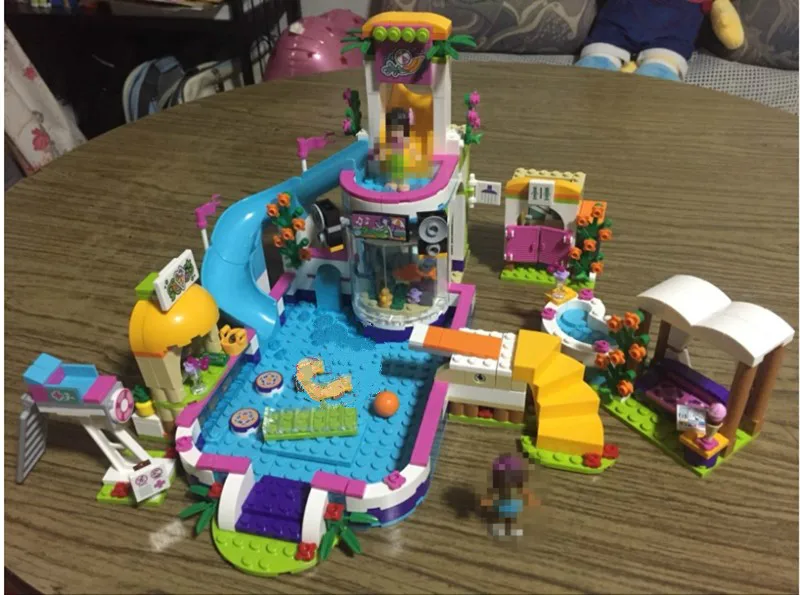 Heartlake девушки клуб летний бассейн fit друзья фигурки развивающие город