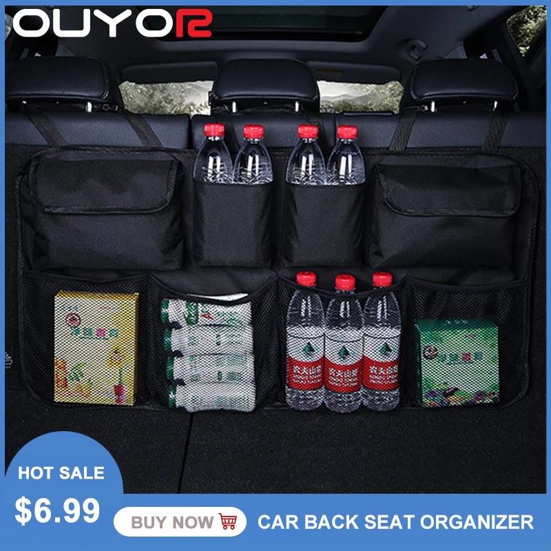 Карманные подвесные сетки для багажника автомобиля сумка хранения на спинку