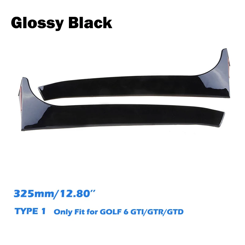 

Боковой спойлер заднего стекла, дефлектор, литье, отделка, подходит для VW Volkswagen Golf 6 MK6 GTI GTR GTD 2008 ~ 2012, автомобильные аксессуары