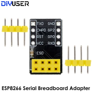 ESP-01 Esp8266 ESP-01S модель ESP8266 последовательный адаптер для адаптера Wi-Fi модуль приемопередатчика коммутационная UART модуля