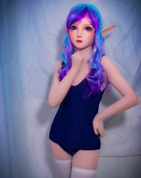 MO623Super Quality Handmade Female Resin Half Face Long Ears Elf Mask Cosplay Kigurumi Mask Crossdresser Doll