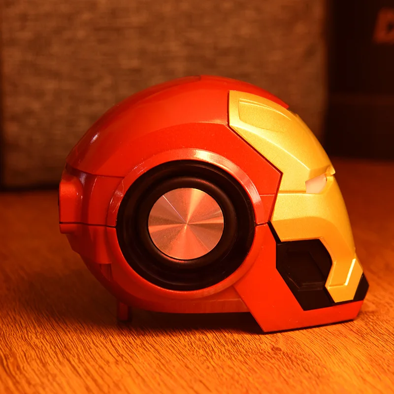 Iron Man Creative Bluetooth Speaker and Radio Wireless V4.2 Portable for Phone PC | Электроника