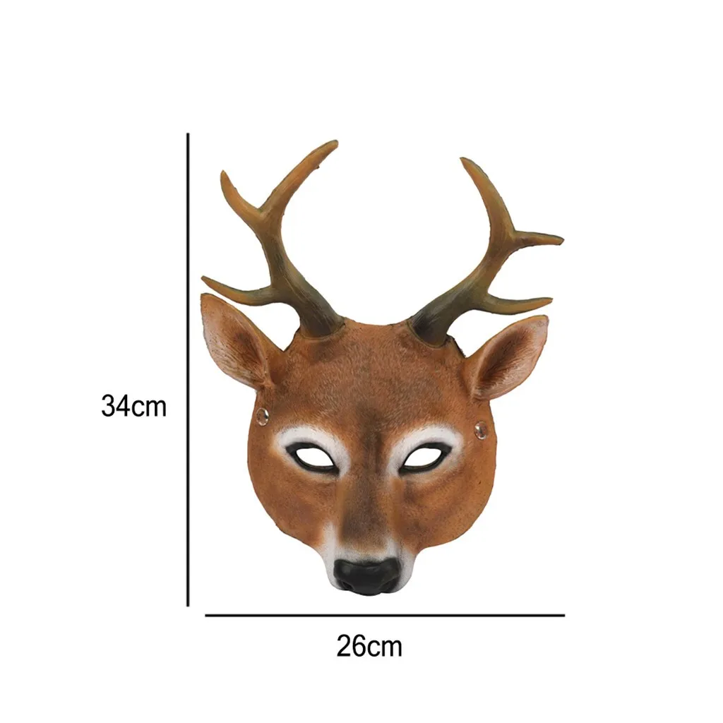 Маска на Хэллоуин 2019 ПУ Реалистичная косплей страшная Костюм для взрослых