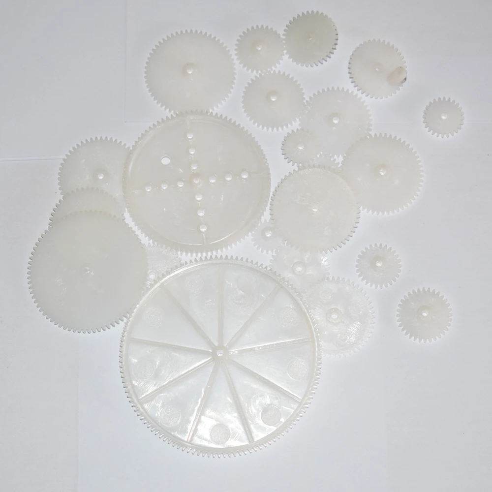 

30 шт. Однослойная пластиковая Шестерня 0,5 м для 2 мм оси rc автомобиль робот корабль четыре шесть осей самолет diy игрушки части модели аксессуа...