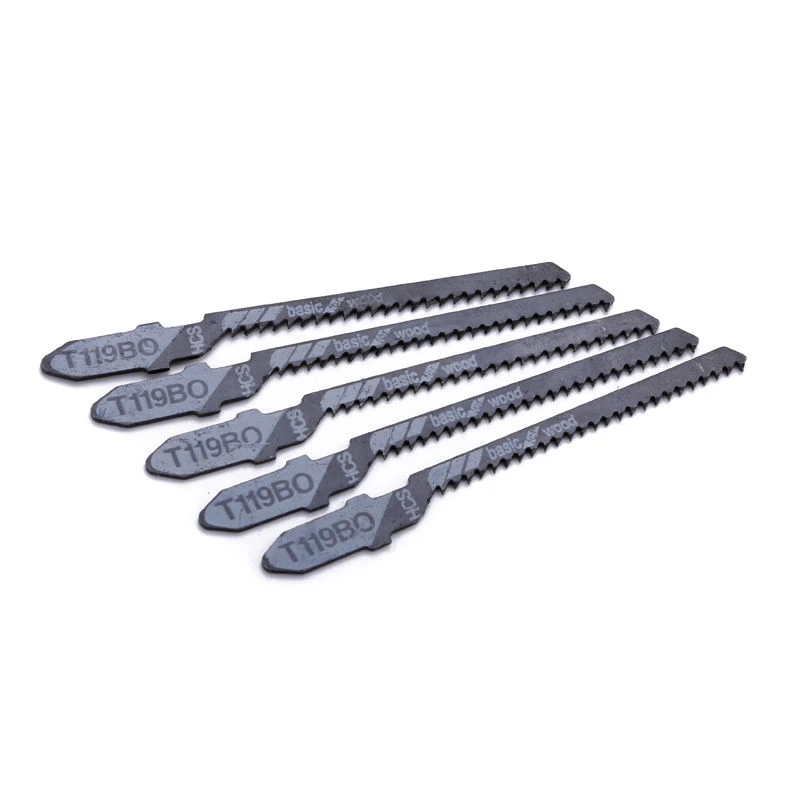 

5pcs Jigsaw Saw Blades Curved Cut Woodworking Plywood Materials For Makita Festool Power Cutting Tools