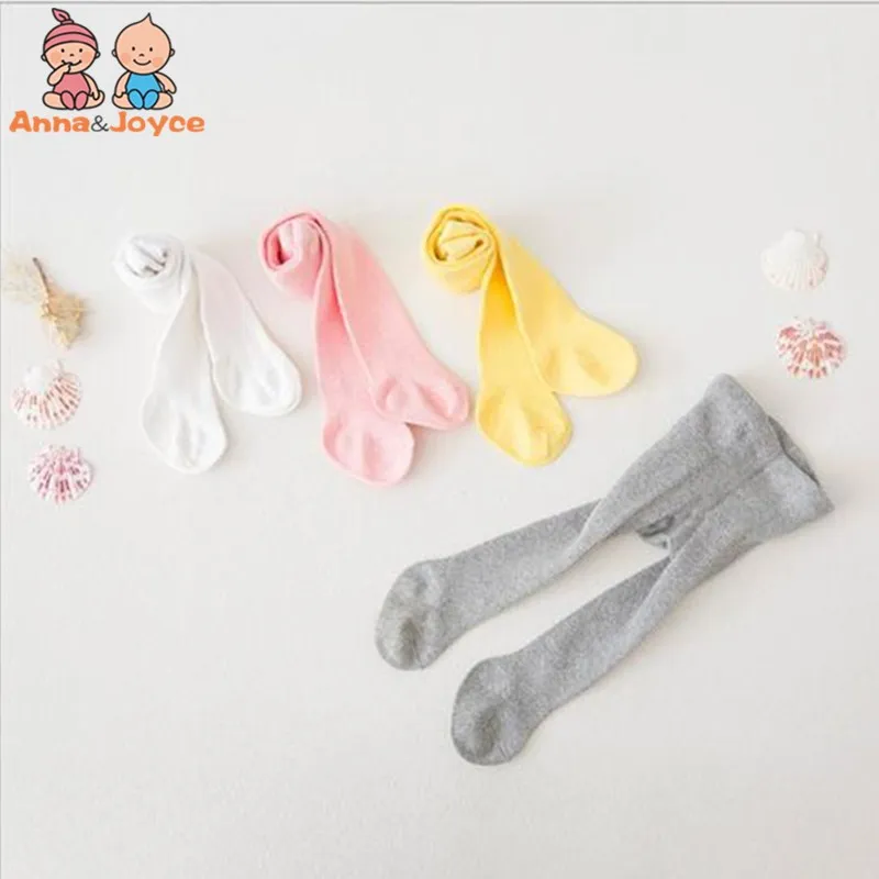 Детские весенне осенние хлопковые детские колготки для малышей Колготки