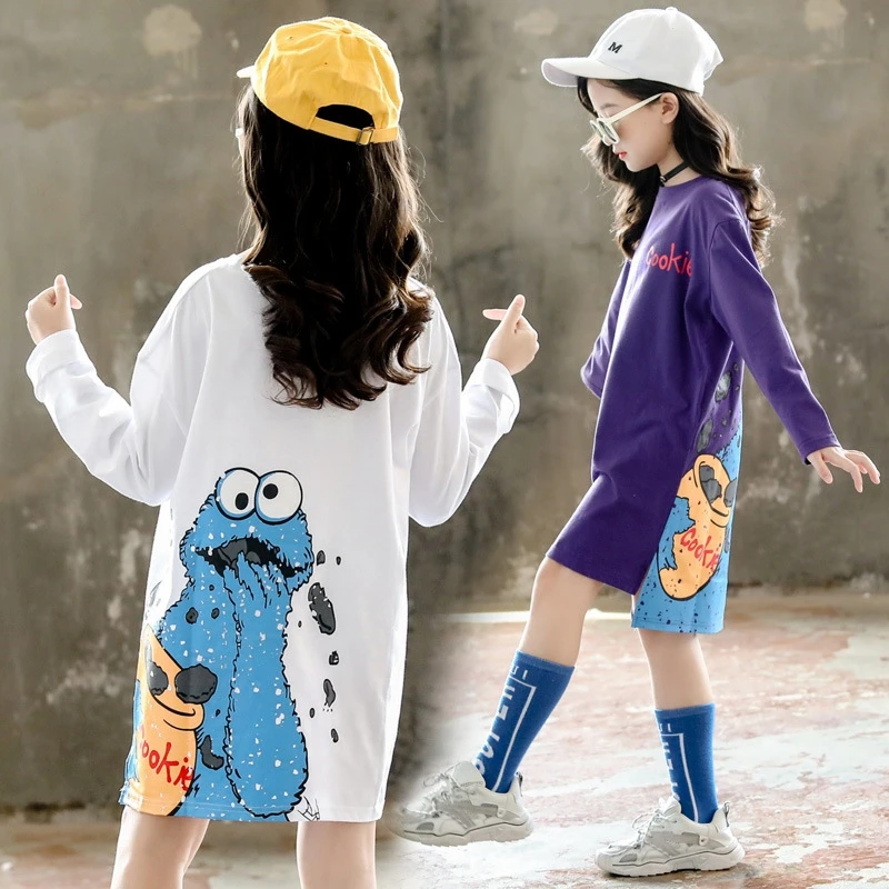 Футболка для девочек футболки с рисунком граффити топы короткими Рукавами