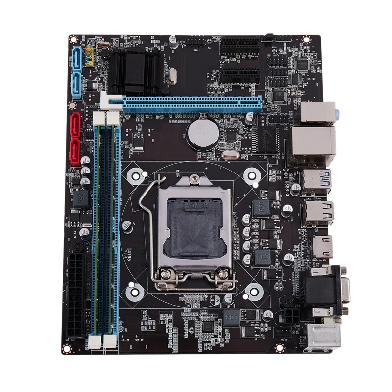 Комплект материнской платы B85 M ATx LGA 1150 DDR3 32G RAM Memory SATA2.0 USB3.0 для I3 I5 I7 CPU (с 3470 + 2x4G