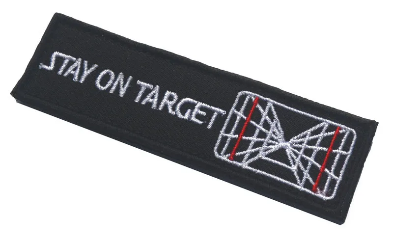Патч XWING X Wing Death Star Stay On Target Gift | Дом и сад