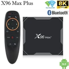 Приставка Смарт-ТВ X96 Max Plus, Android 9,0, 4 ядра, 4 + 3264 ГБ, 2,45,0 ГГц, Wi-Fi