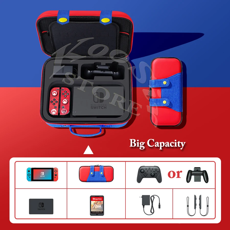 Большой чехол для Nintendo s консоль аксессуаров Switch NS хранения switch ручная сумка |