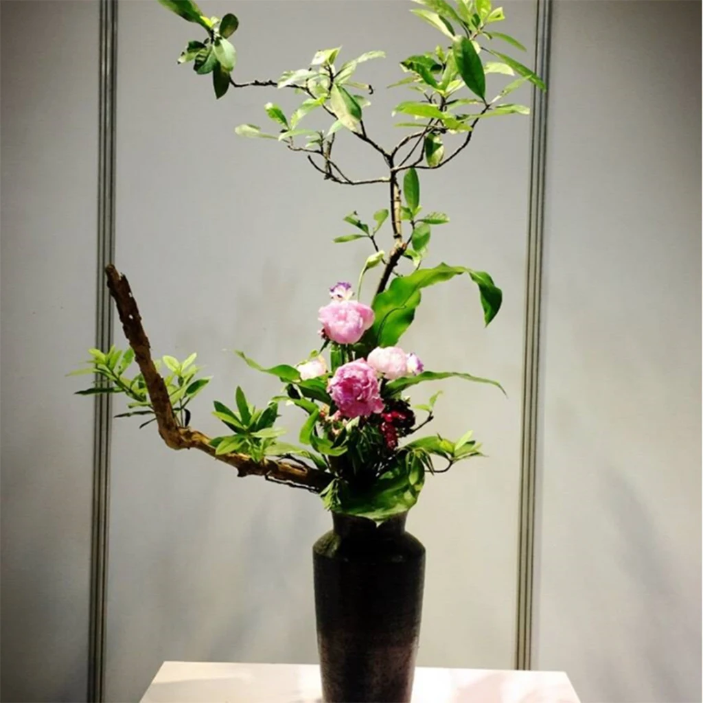 Adjustable Flower Arrangement Fixing Tool Ikebana Branch Fixer Stick Easy Modeling Branches Divider | Дом и сад